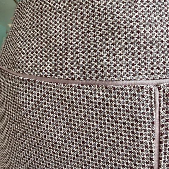 Ann Taylor Cream A-Line Skirt - Picture 9 of 10